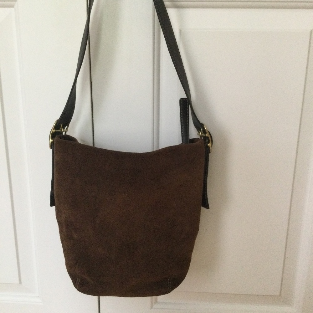 Coach Brown Suede bag